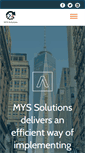 Mobile Screenshot of myssolutions.com